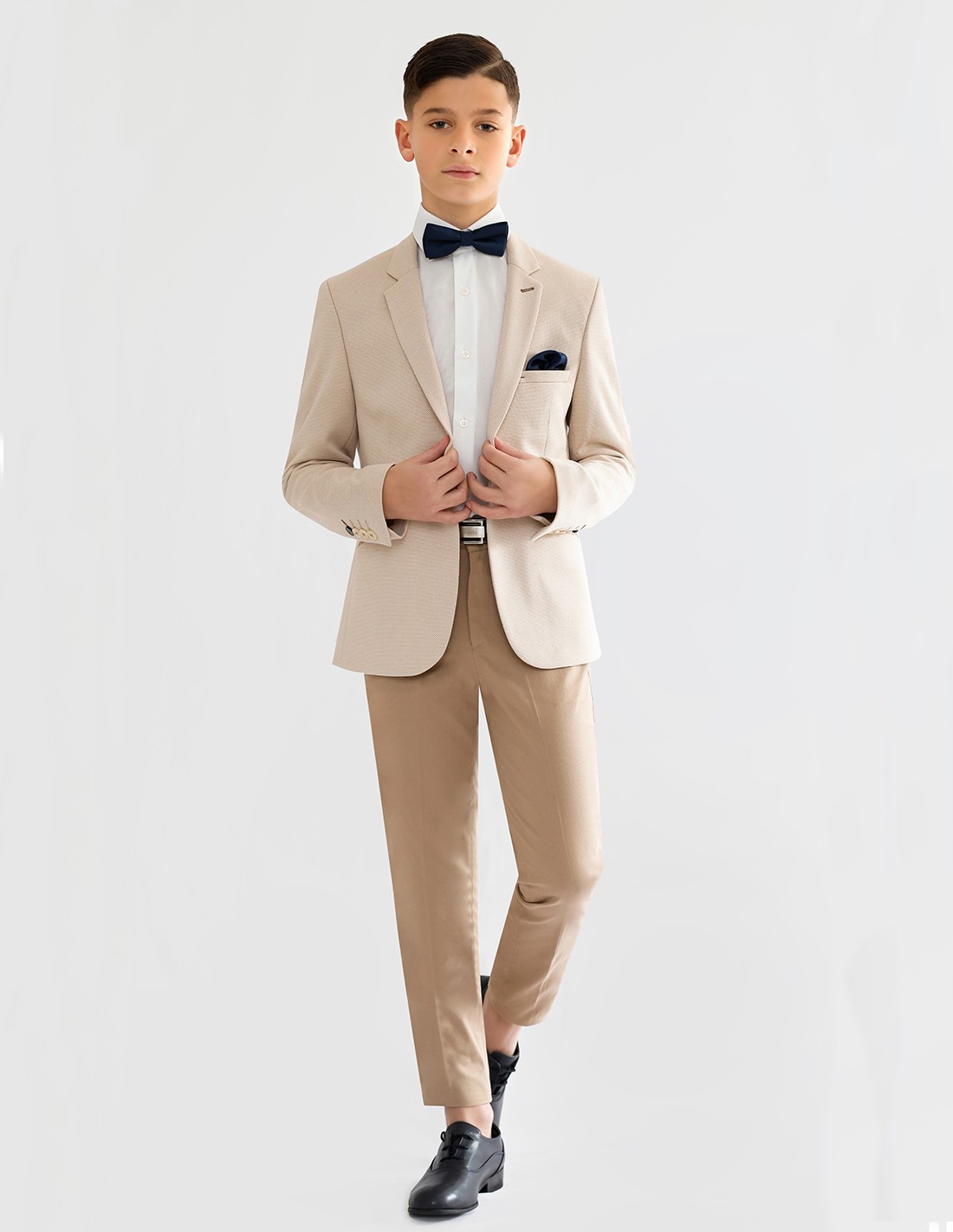 Costume Garçon Mariage beige - Gustave