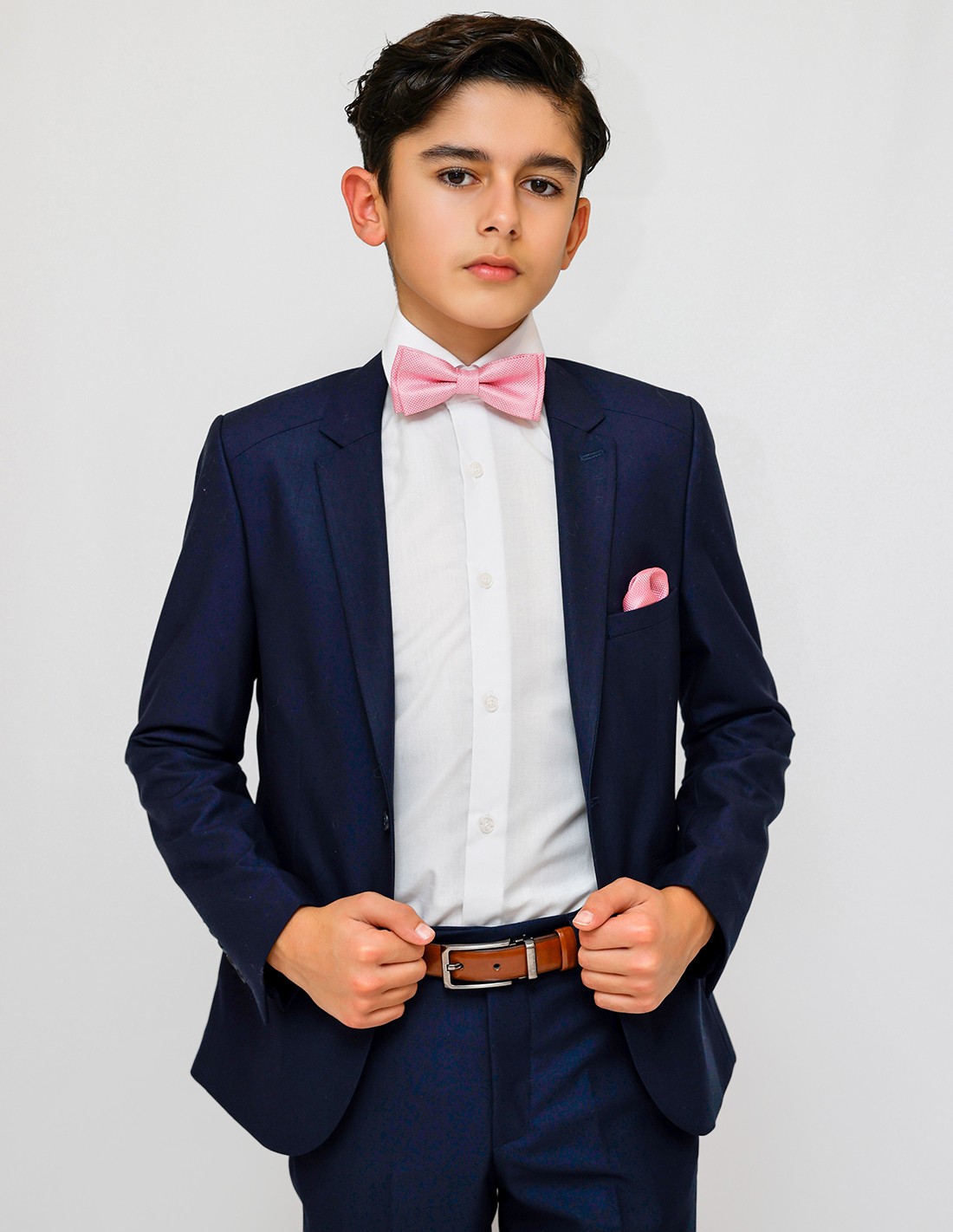 Costume Enfant Mariage bleu marine 2