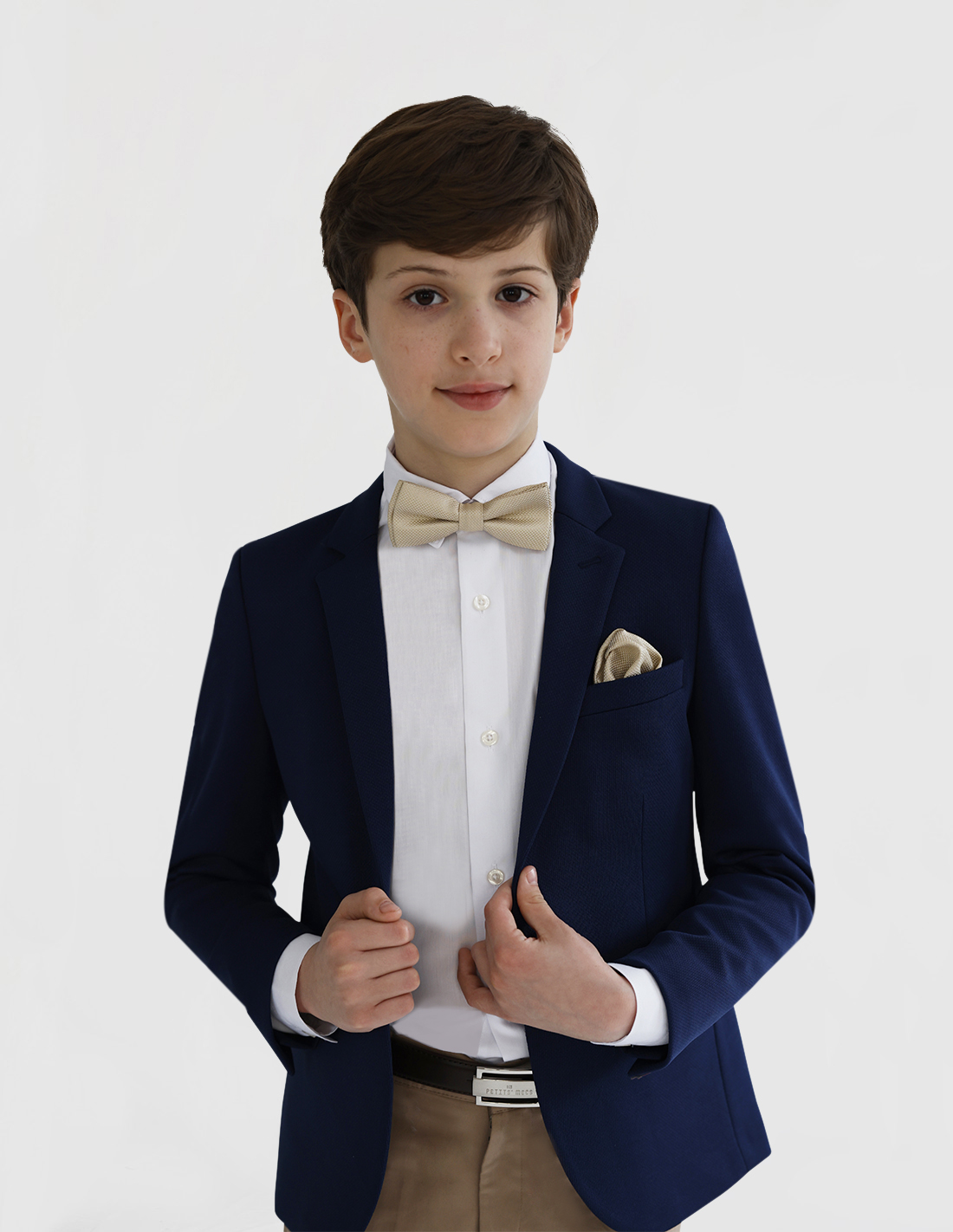 Costume Garçon de Cérémonie bleu 2