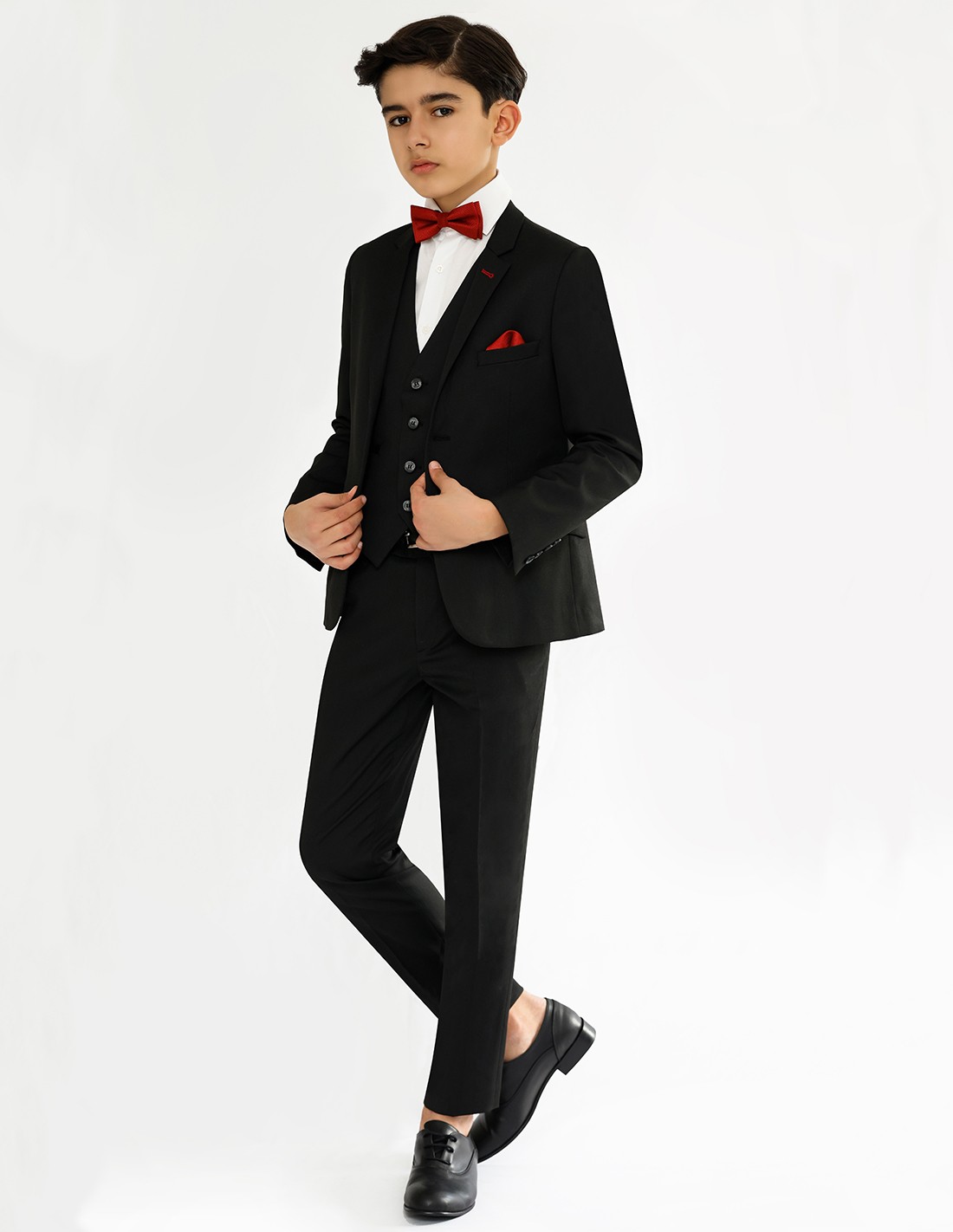 Costume Garçon Mariage noir - Jeremy