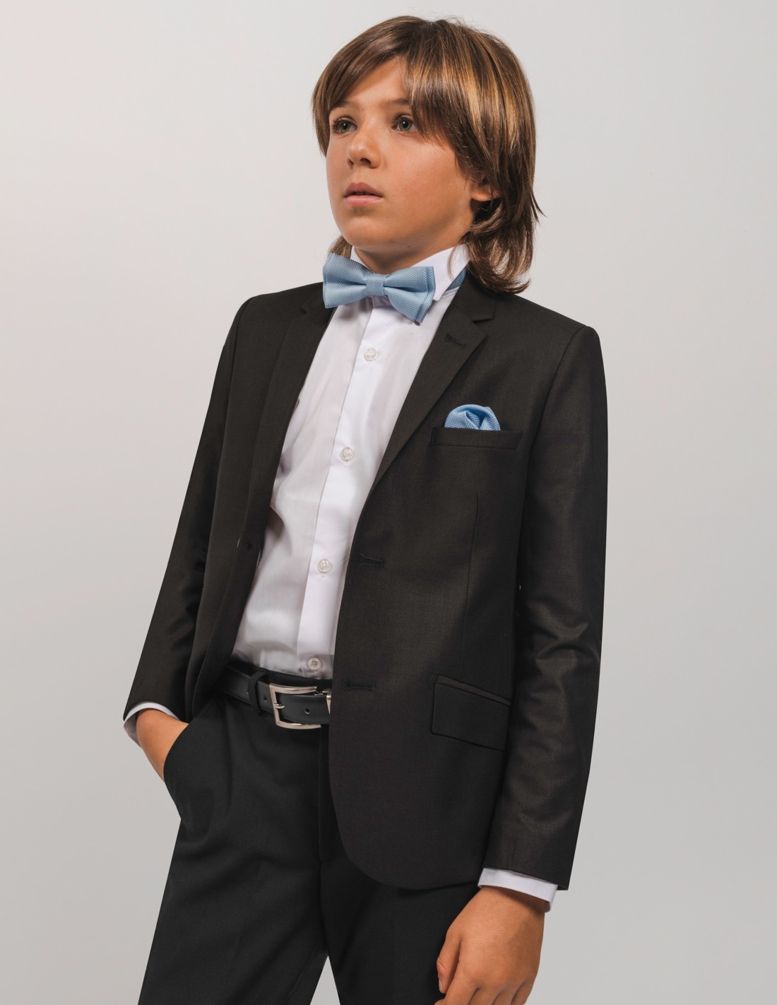 Costume Garcon Mariage noir Evan 2