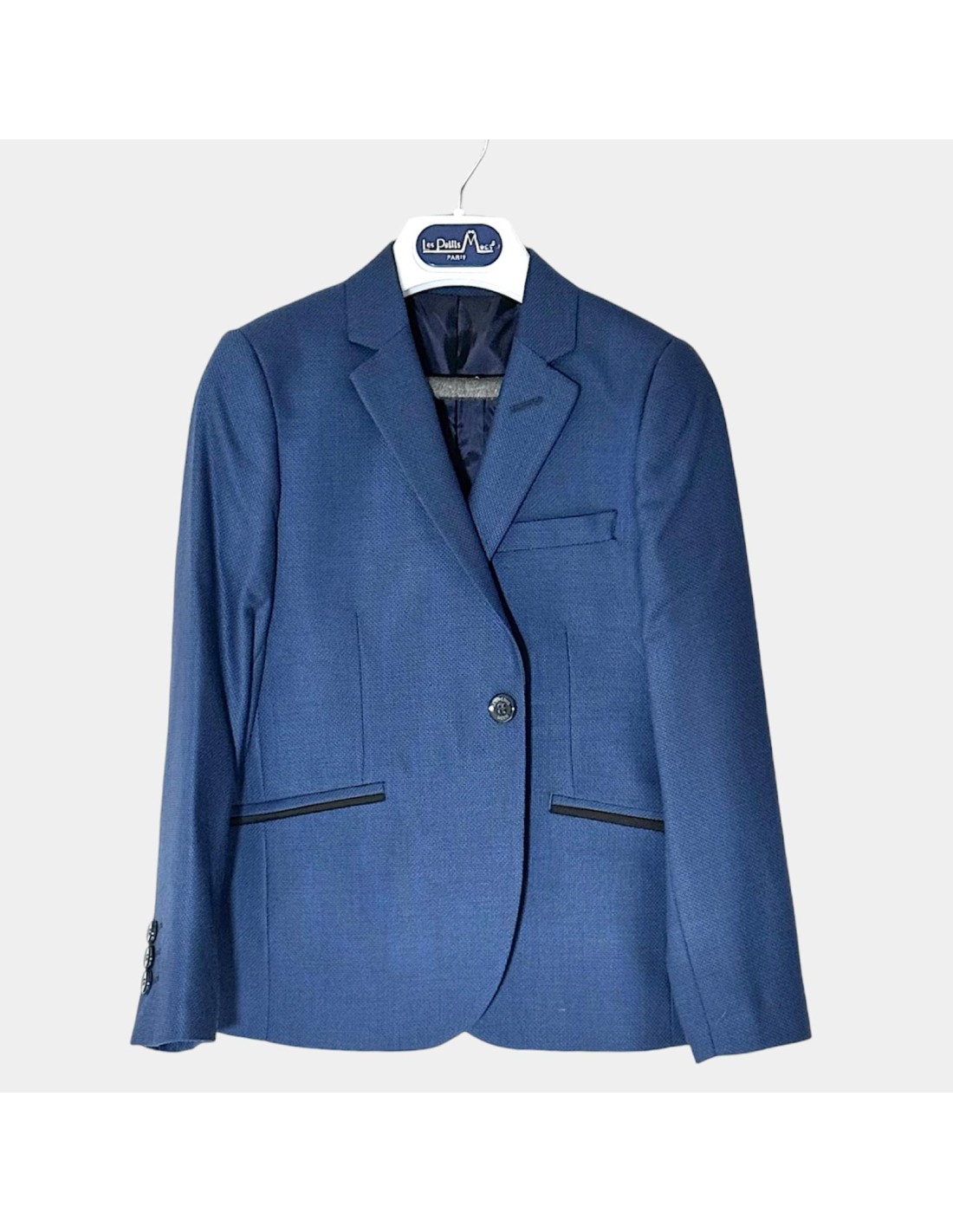 Costume Garçon de Mariage bleu marine 2