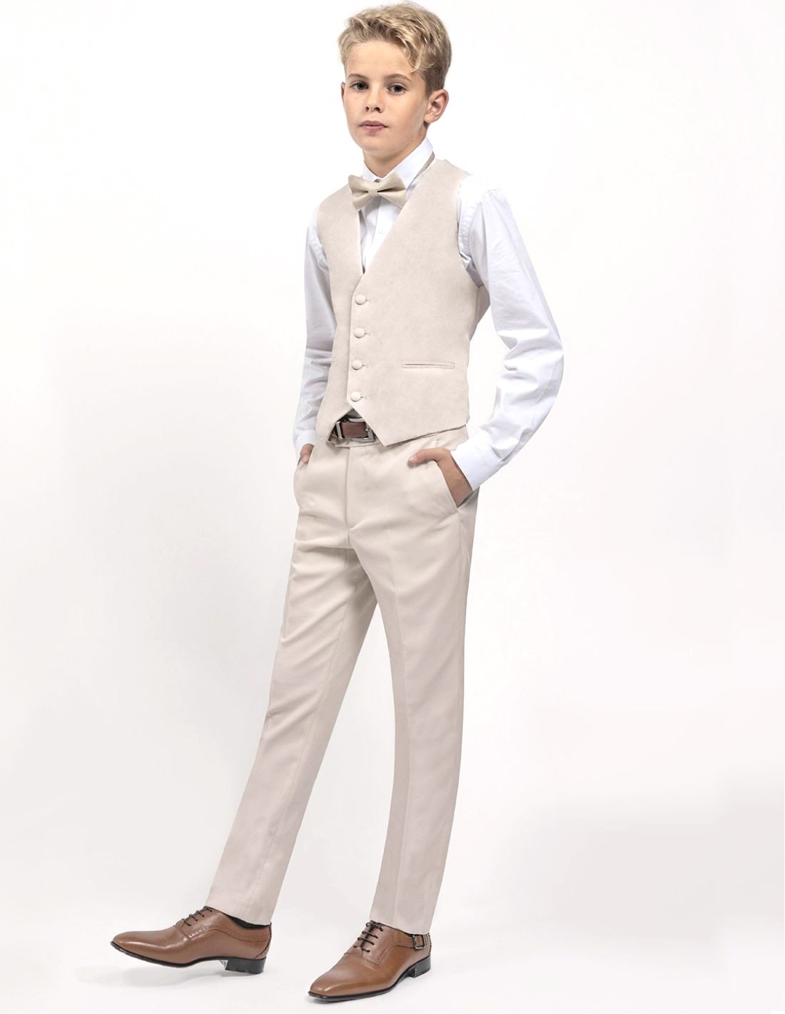 Tenue ceremonie Beige Enfant