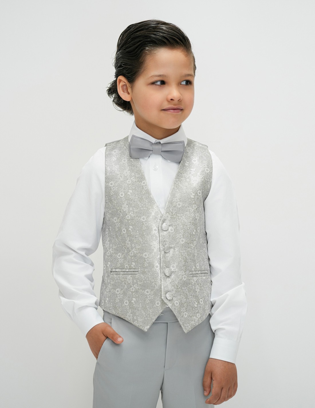 Tenue de Cérémonie Enfant Gris 2