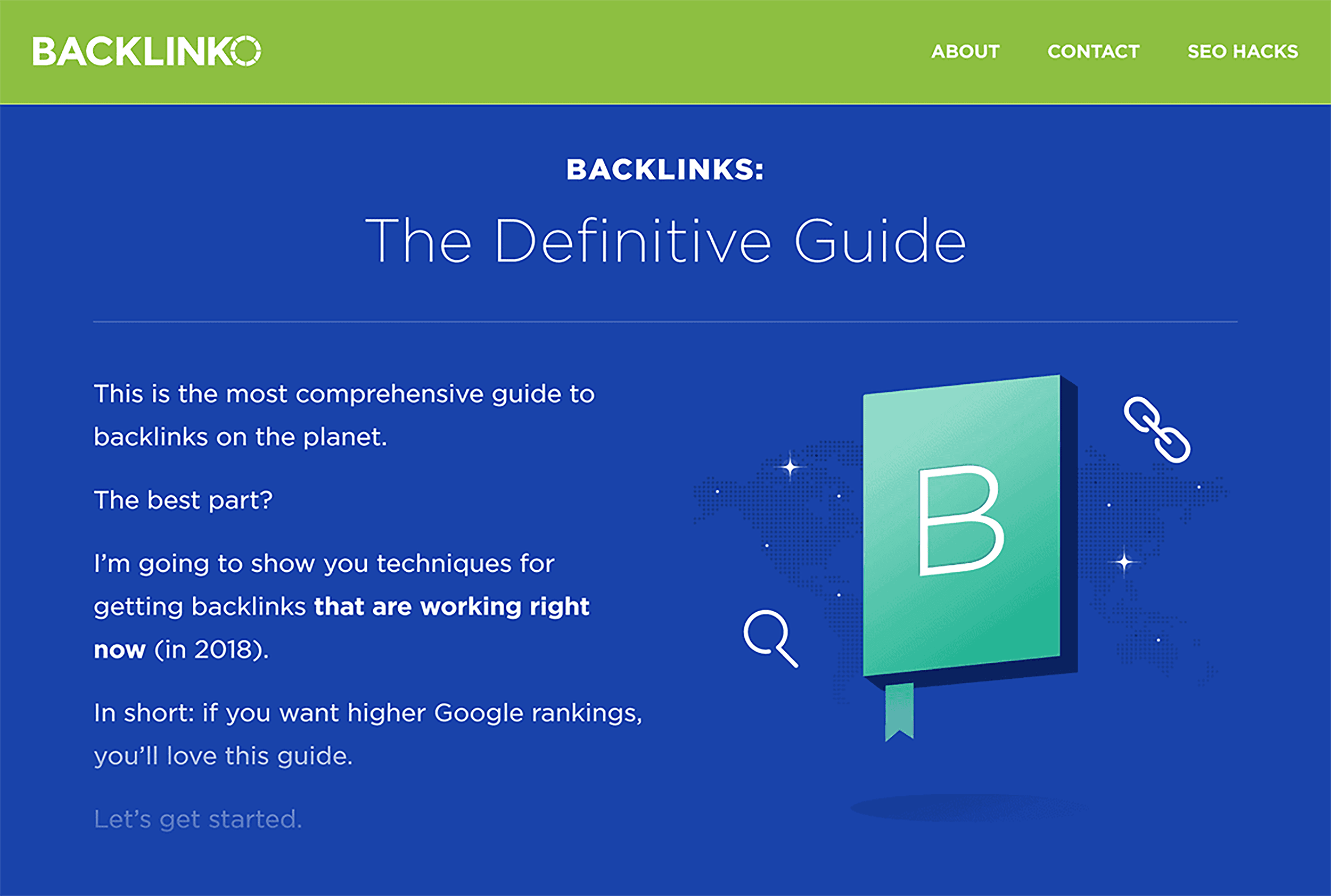 Backlinko – Backlinks guide – 2018