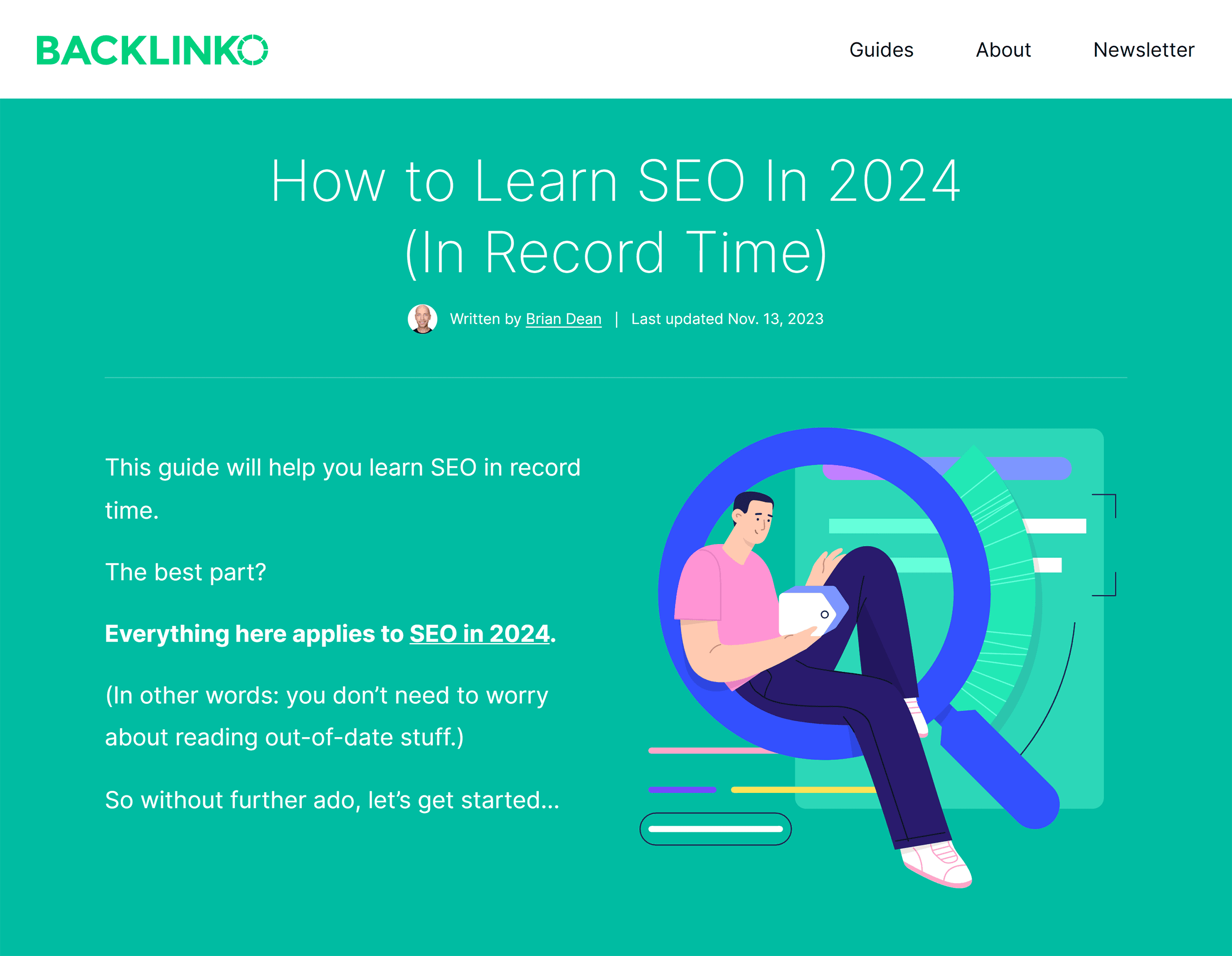 Backlinko – Learn SEO fast