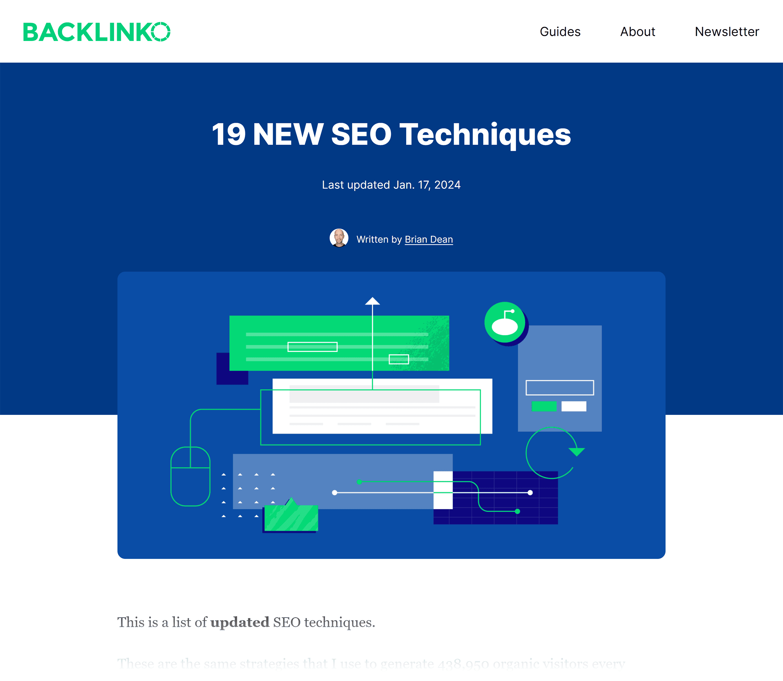 Backlinko – SEO Techniques