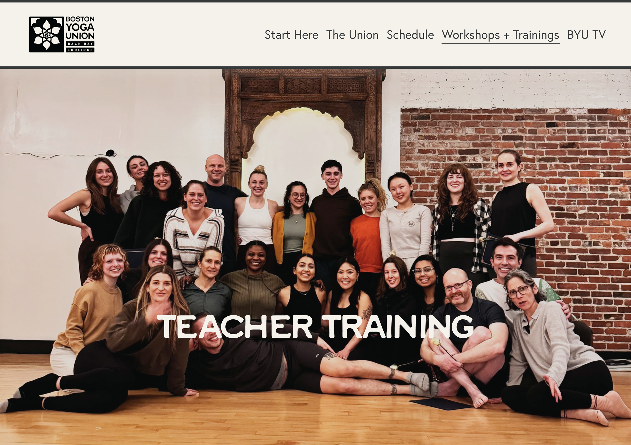 Boston Yoga Union – Teacher training