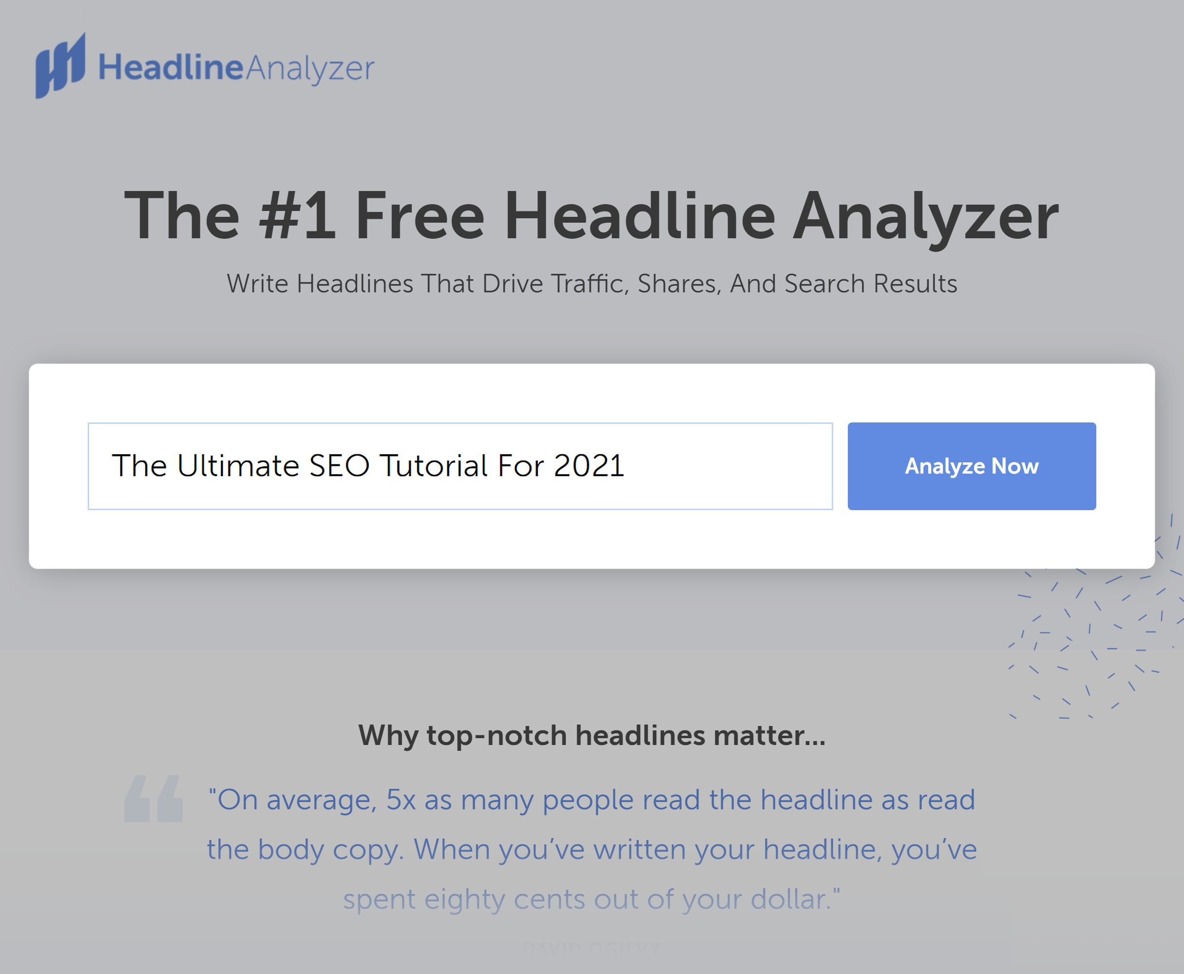 Coschedule – Headline Analyzer