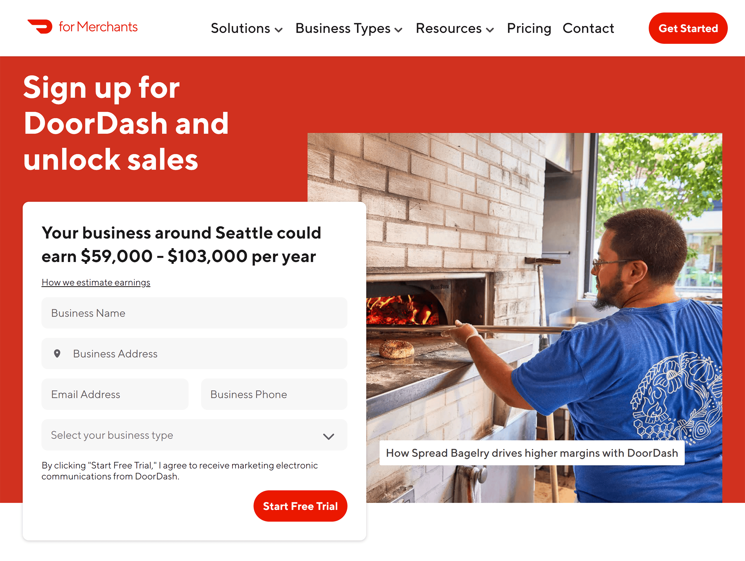 DoorDash – Homepage