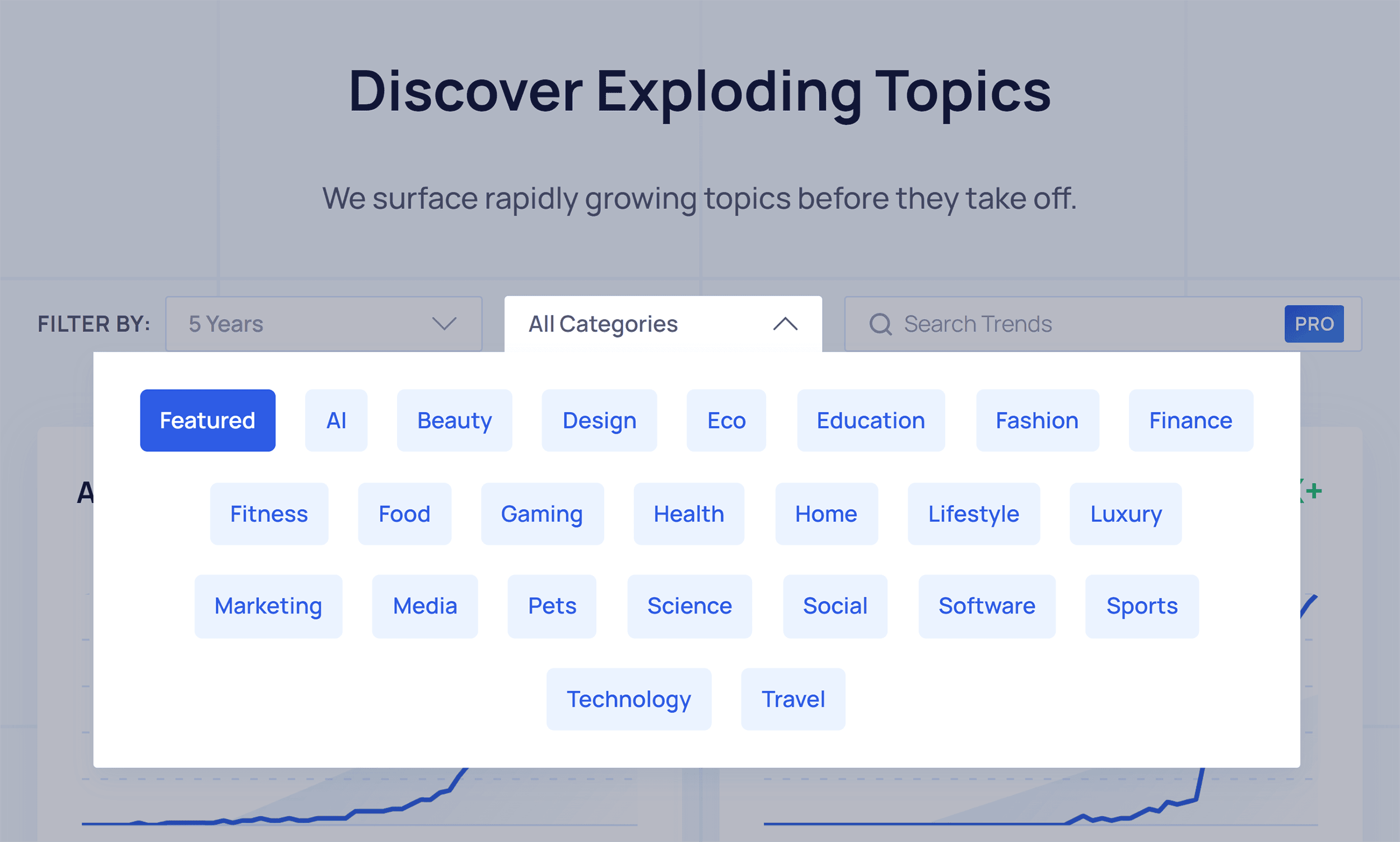 Exploding Topics – Categories