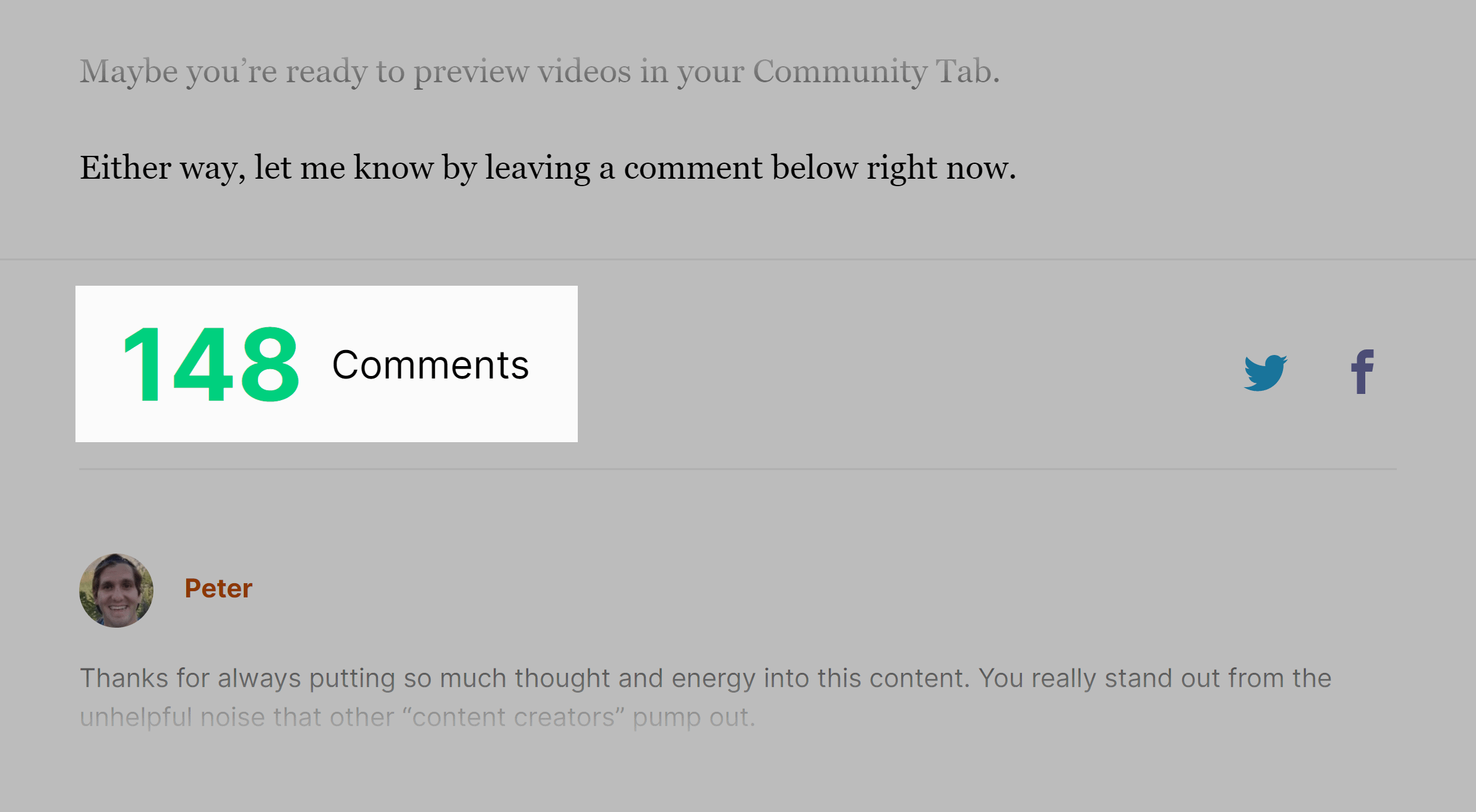 Get YouTube views post – Comments