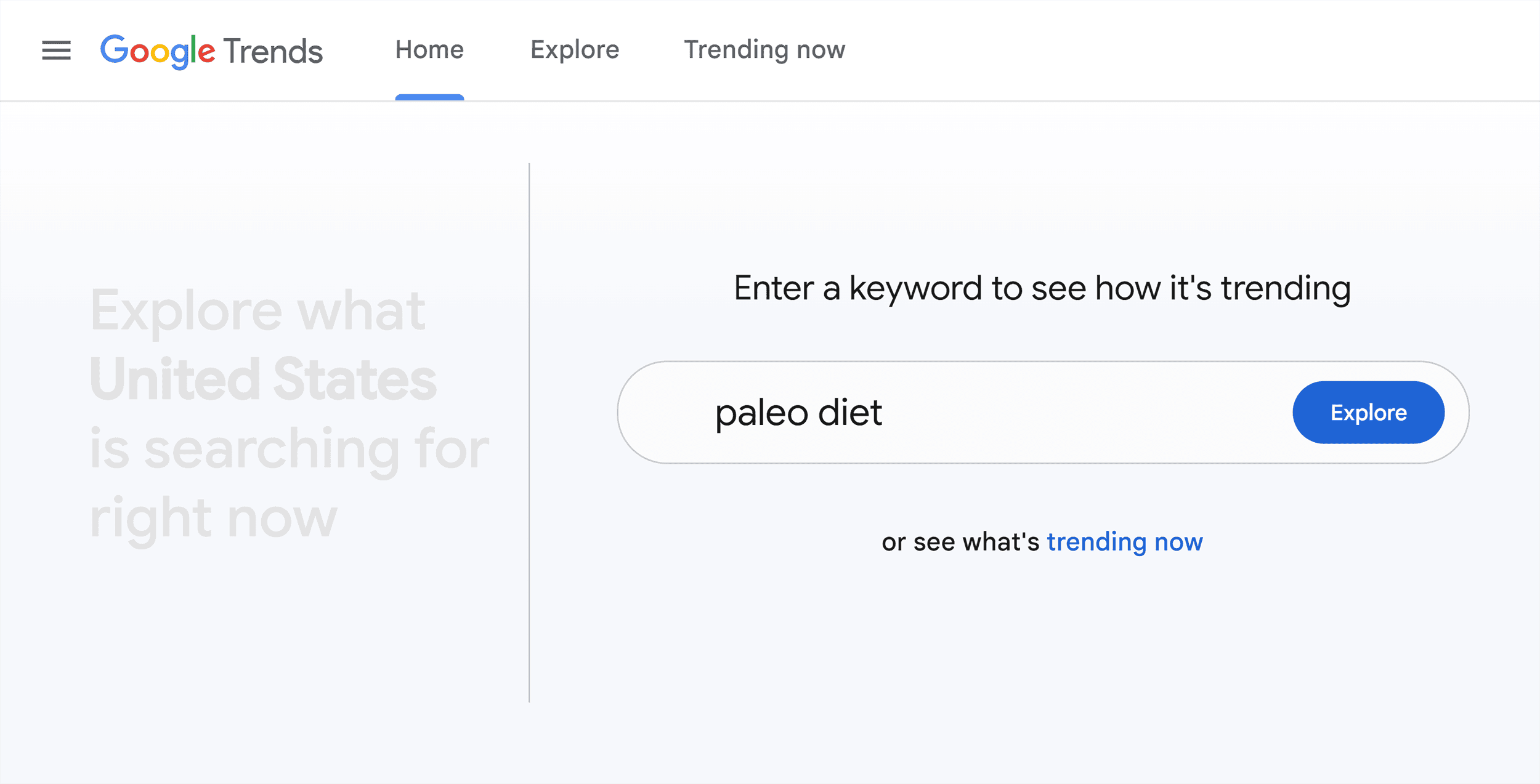 Google Trends – Search – Paleo diet