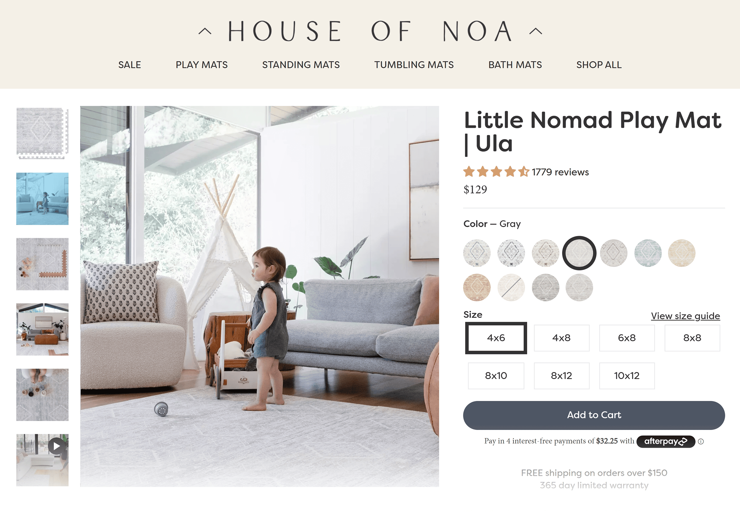 House of Noa – Little Nomad Play Mat