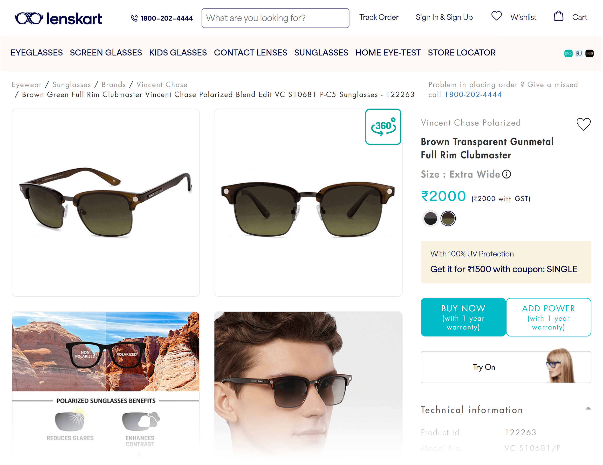 Lenskart – Sunglasses