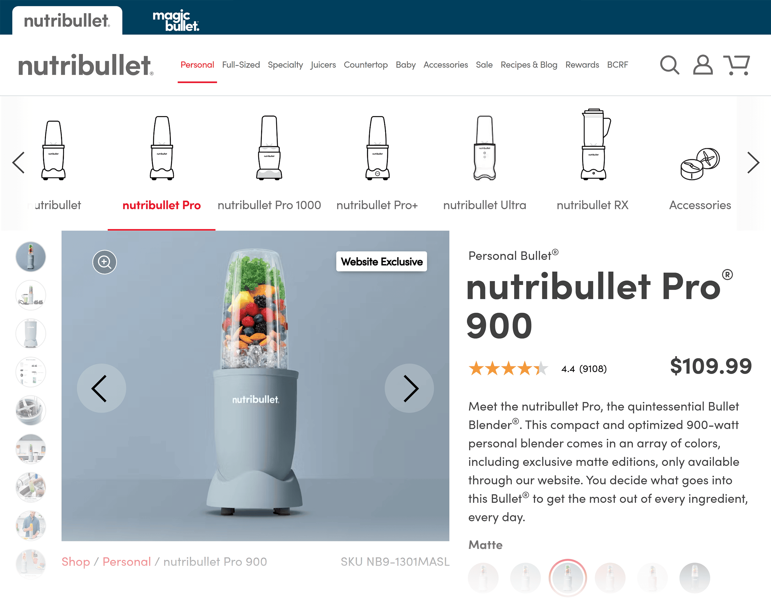 Nutribullet – Nutribullet Pro