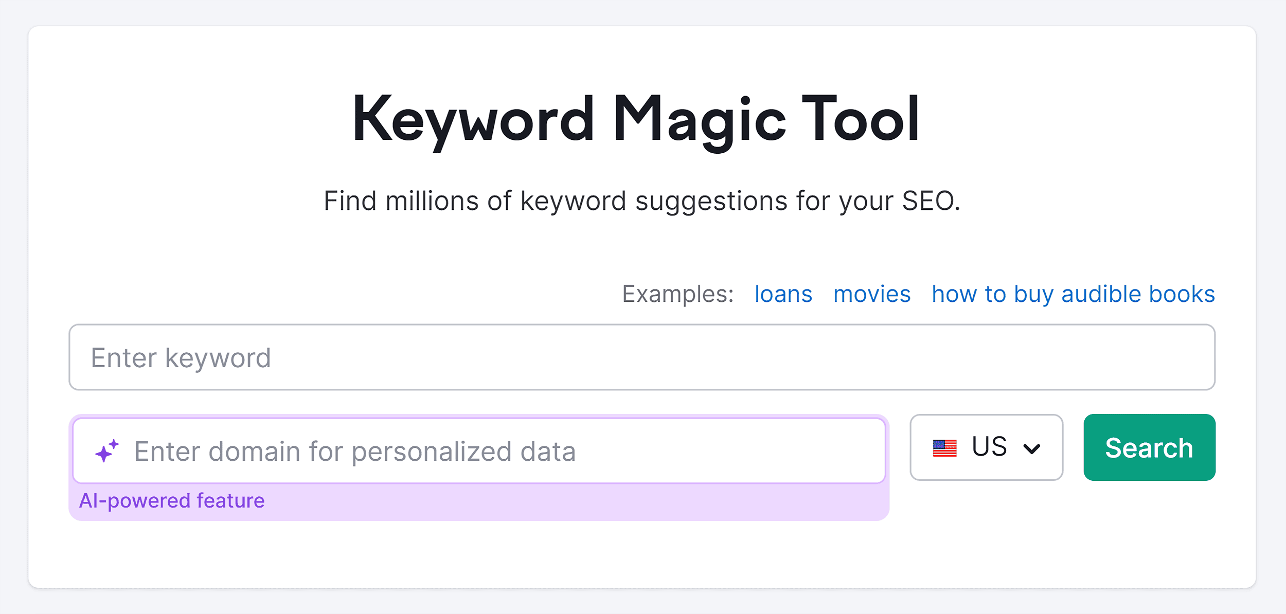 Semrush – Keyword Magic Tool