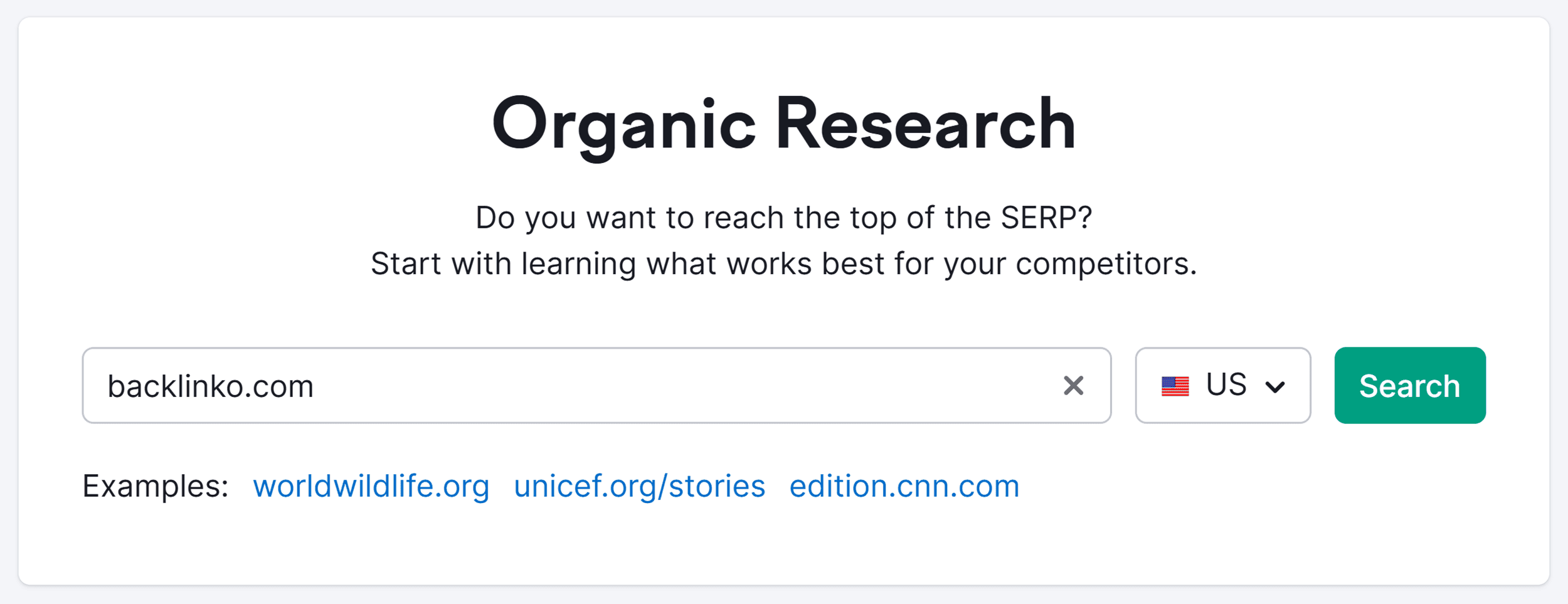 Semrush – Organic Research – Search – Backlinko