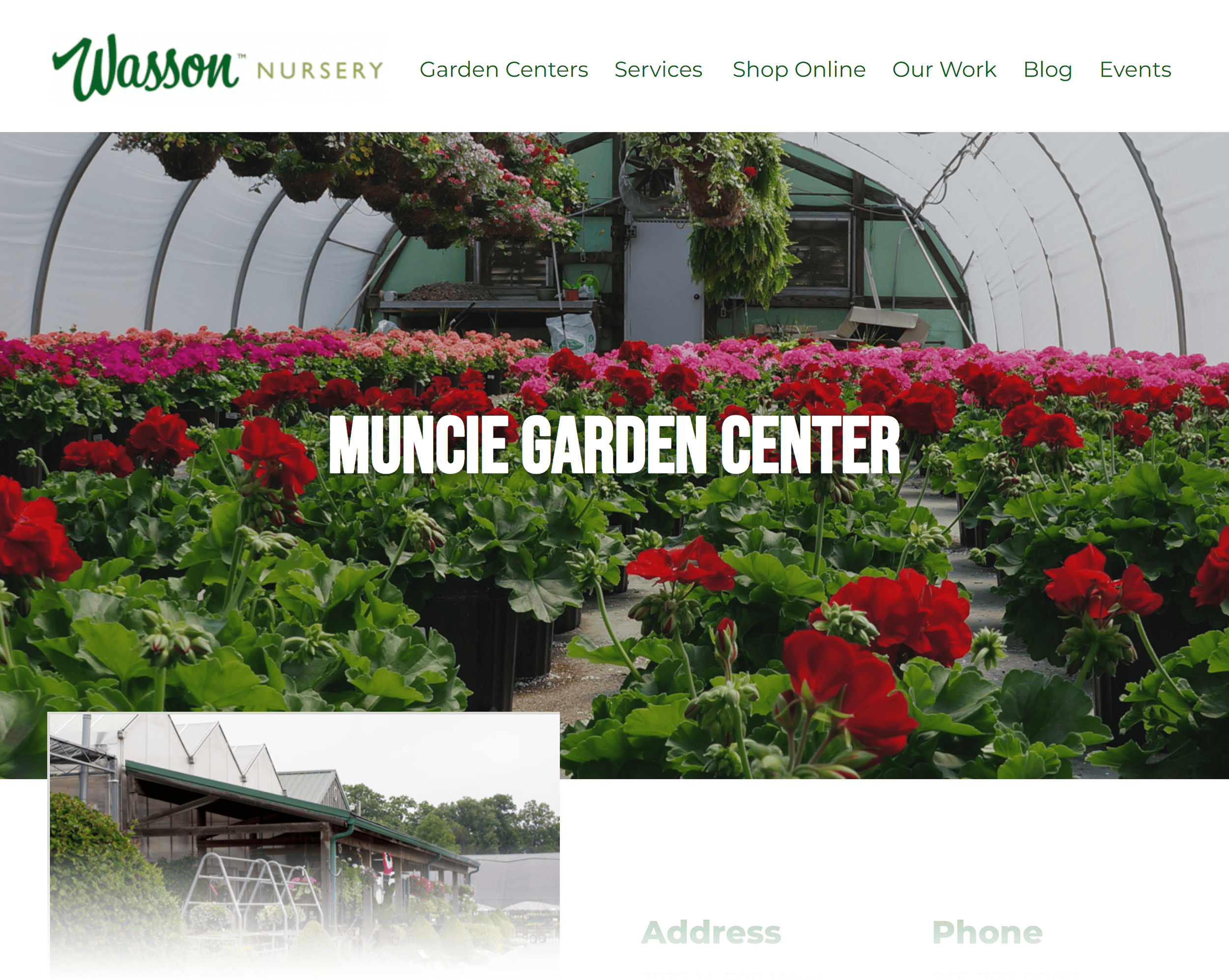 Wasson Nursery – Garden Center Muncie